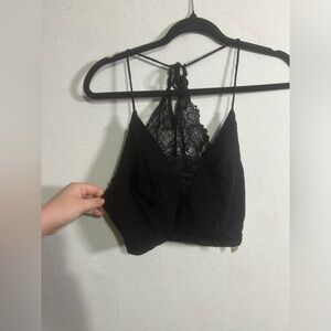 Free people lace halter top